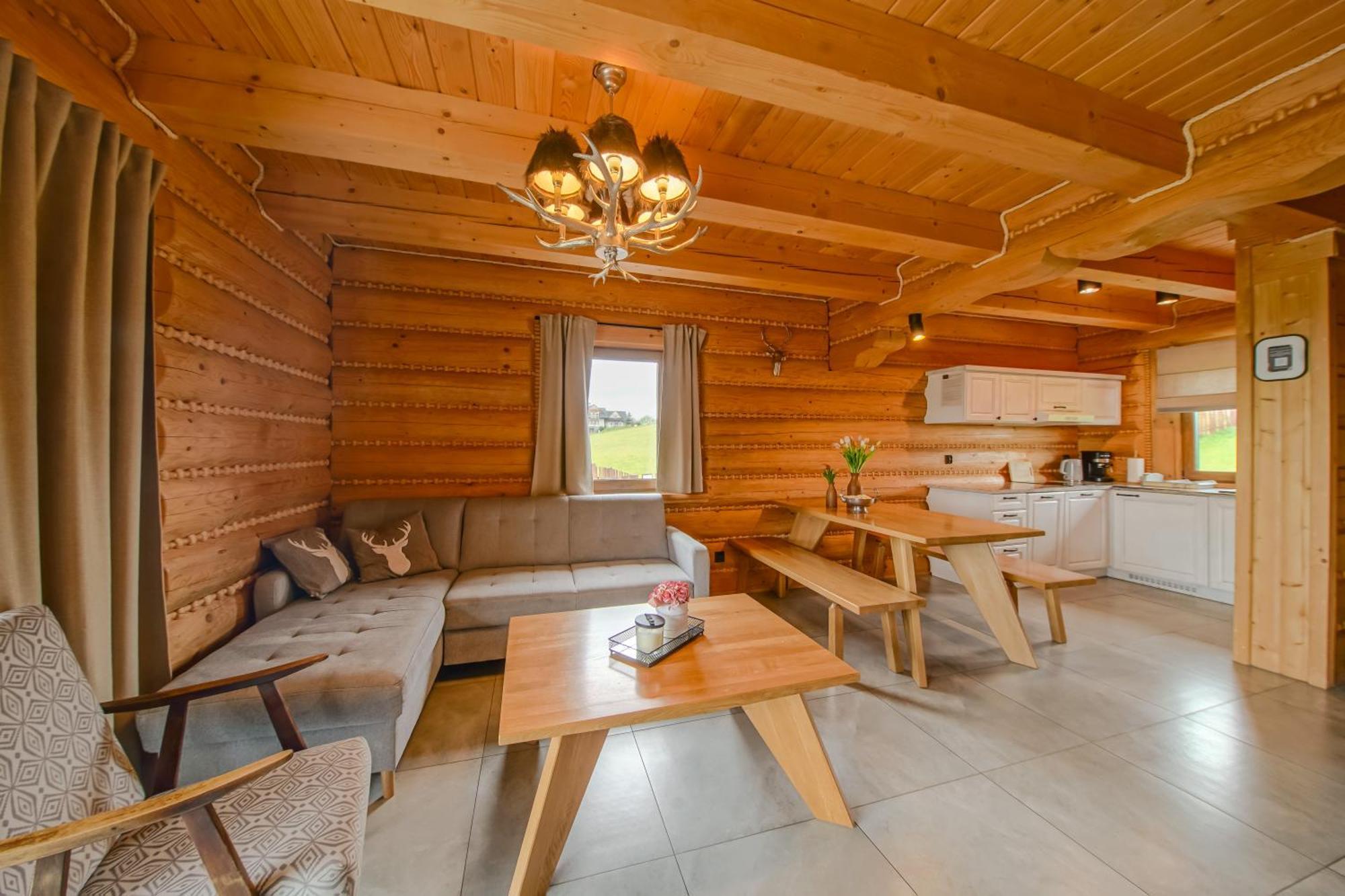 Zloty Gron Log Houses & Apartments Istebna Exterior foto